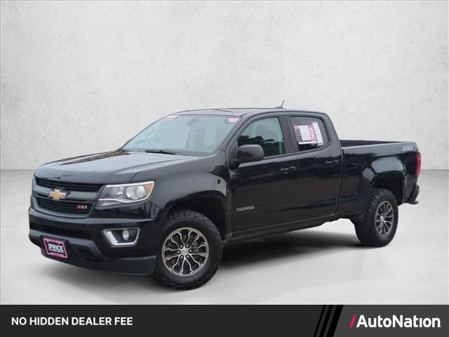 Black 2018 Chevrolet Colorado Pickup Truck Four-Wheel Drive 8-Speed Automatic