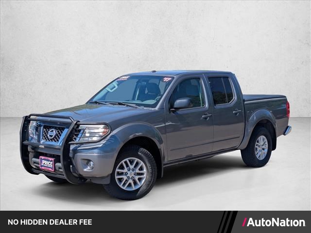 Gray (Gun Metallic) 2017 Nissan Frontier Pickup Truck Four-Wheel Drive Automatic