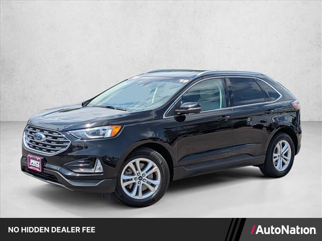 Agate Black Metallic 2019 Ford Edge SUV / Crossover All-Wheel Drive 8-Speed Automatic