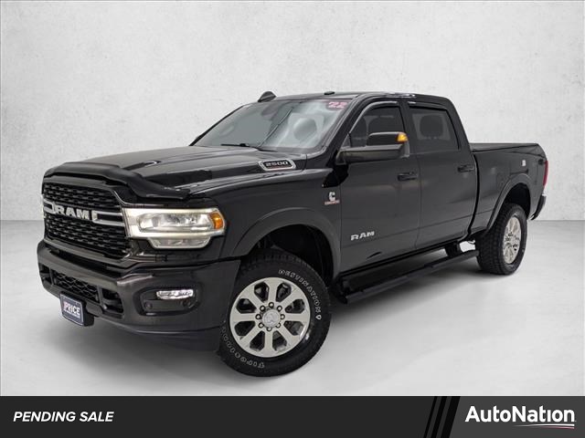 Diamond Black Crystal Pearlcoat 2022 RAM 2500 Big Horn Crew Cab 4WD Pickup Truck Four-Wheel Drive 6-Speed Automatic