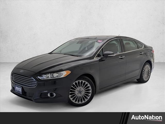 Tuxedo Black Metallic 2013 Ford Fusion Titanium AWD Sedan All-Wheel Drive 6-Speed Automatic