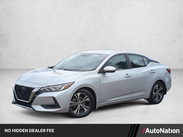 Brilliant Silver Metallic 2021 Nissan Sentra Sedan Front-Wheel Drive Automatic