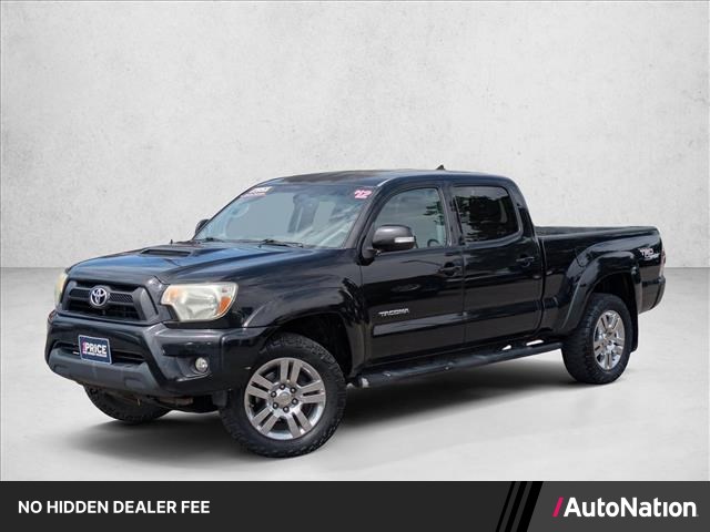 Black 2012 Toyota Tacoma Pickup Truck Four-Wheel Drive Automatic