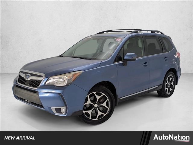 Quartz Blue Pearl 2015 Subaru Forester 2.0XT Touring SUV / Crossover All-Wheel Drive Automatic