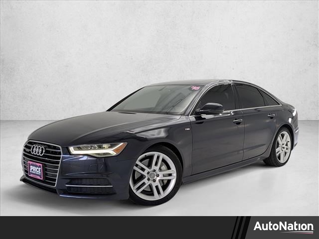 Black 2016 Audi A6 2.0T quattro Premium Plus Sedan AWD Sedan All-Wheel Drive Automatic