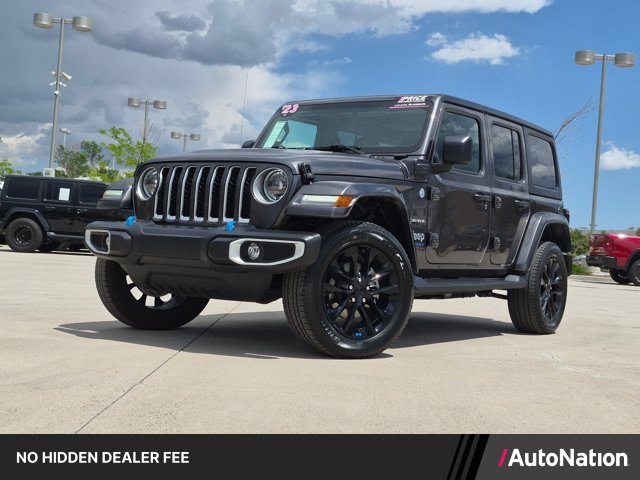 Gray (Granite Crystal Metallic Clearcoat) 2023 Jeep Wrangler 4xe SUV / Crossover Four-Wheel Drive 8-Speed Automatic