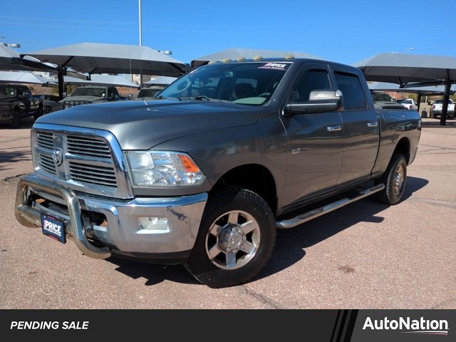 Mineral Gray Metallic 2012 RAM 2500 Big Horn Crew Cab 4WD Pickup Truck Four-Wheel Drive 6-Speed Automatic