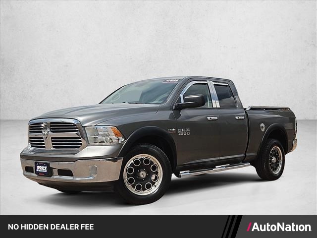 Mineral Gray Metallic 2013 RAM 1500 Big Horn Quad Cab 4WD Pickup Truck Four-Wheel Drive 6-Speed Automatic
