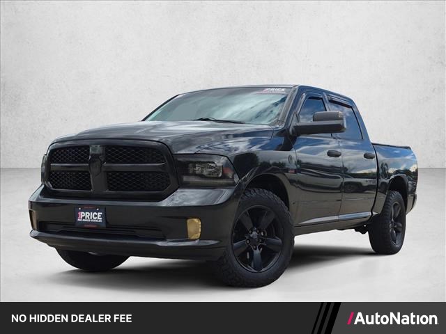 Brilliant Black Crystal Pearlcoat 2015 RAM 1500 Pickup Truck Four-Wheel Drive 8-Speed Automatic