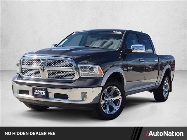 Gray (Granite Crystal Metallic Clearcoat) 2017 RAM 1500 Pickup Truck Four-Wheel Drive 8-Speed Automatic