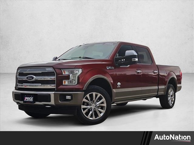 Red (Bronze Fire Metallic) 2017 Ford F-150 King Ranch SuperCrew LB 4WD Pickup Truck Four-Wheel Drive Automatic