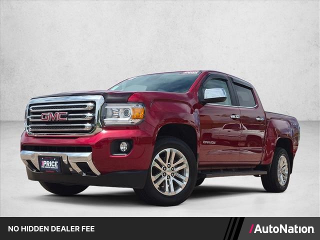 Red Quartz Tintcoat 2017 GMC Canyon SLT Crew Cab 4WD Pickup Truck Four-Wheel Drive 8-Speed Automatic