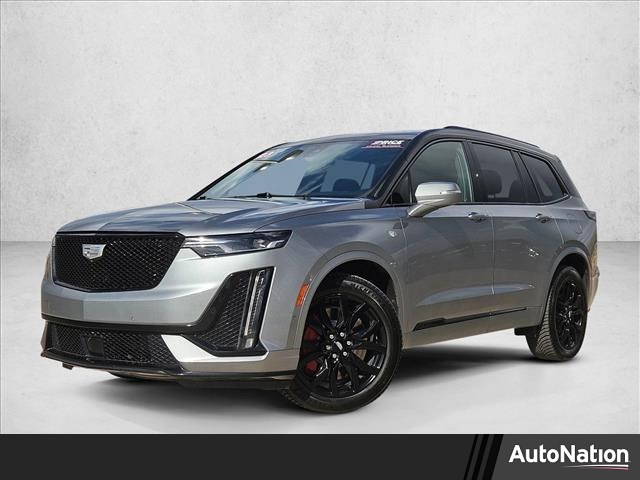 Argent Silver Metallic 2023 Cadillac XT6 Sport AWD SUV / Crossover Four-Wheel Drive 9-Speed Automatic