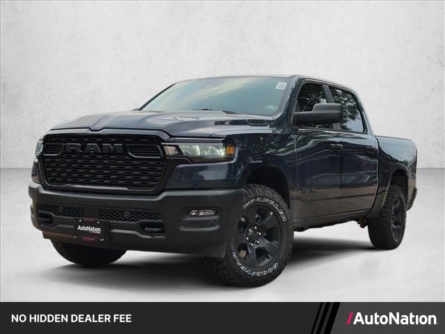 Forged Blue Metallic 2026 RAM 1500 Pickup Truck Four-Wheel Drive 8-Speed Automatic