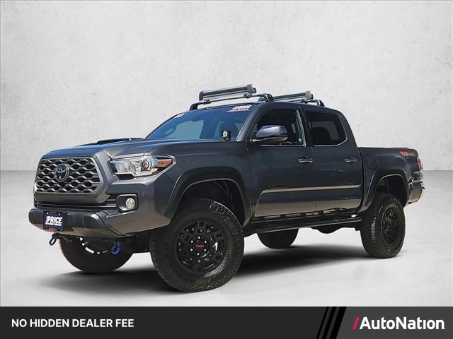 Magnetic Gray Metallic 2023 Toyota Tacoma TRD Off Road Double Cab 4WD Pickup Truck Four-Wheel Drive Automatic