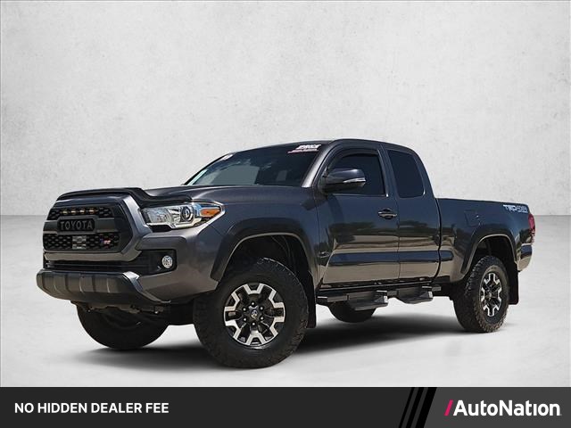 Magnetic Gray Metallic 2019 Toyota Tacoma Pickup Truck Four-Wheel Drive Automatic