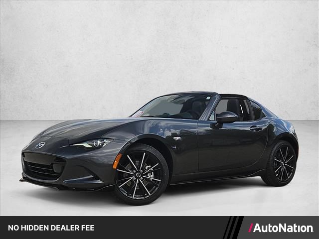 Machine Gray Metallic 2026 Mazda MX-5 Miata Convertible Rear-Wheel Drive Automatic