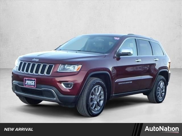 Velvet Red Pearlcoat 2016 Jeep Grand Cherokee Limited 4WD SUV / Crossover Four-Wheel Drive 8-Speed Automatic