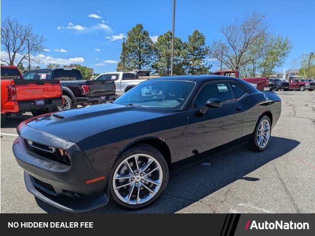 Pitch Black Clearcoat 2022 Dodge Challenger GT AWD Coupe All-Wheel Drive 8-Speed Automatic
