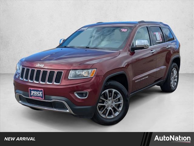 Velvet Red Pearlcoat 2016 Jeep Grand Cherokee Limited 4WD SUV / Crossover Four-Wheel Drive 8-Speed Automatic