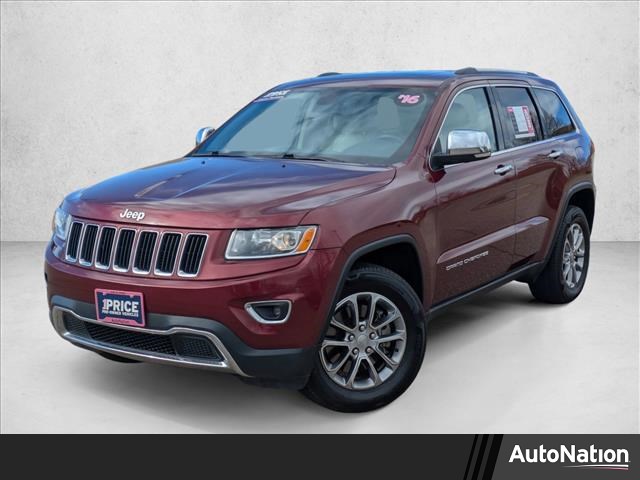 Velvet Red Pearlcoat 2016 Jeep Grand Cherokee Limited 4WD SUV / Crossover Four-Wheel Drive 8-Speed Automatic