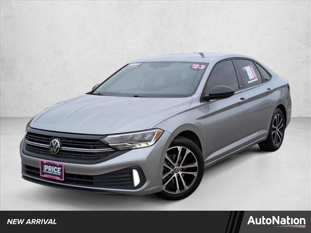 Pyrite Silver Metallic 2023 Volkswagen Jetta 1.5T Sport FWD Sedan Front-Wheel Drive 8-Speed Automatic