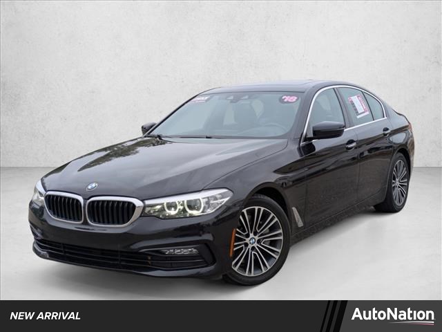 Black Sapphire Metallic 2018 BMW 5 Series 530i xDrive Sedan AWD Sedan All-Wheel Drive Automatic