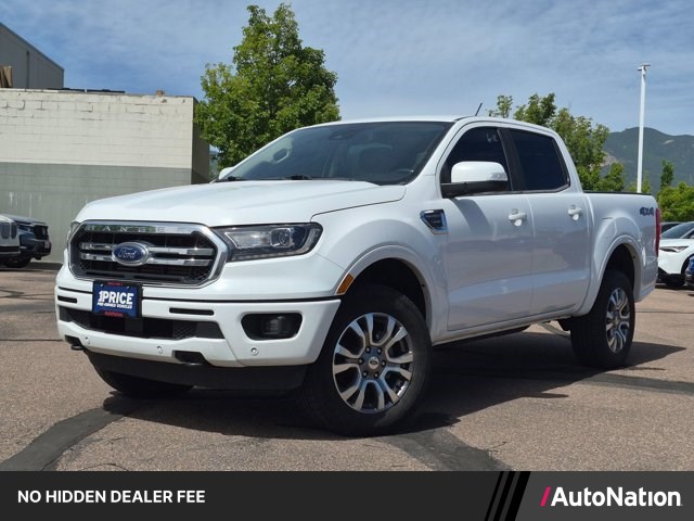 Oxford White 2020 Ford Ranger Lariat SuperCrew 4WD Pickup Truck Four-Wheel Drive Automatic