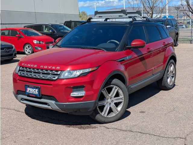 Red 2015 Land Rover Range Rover Evoque Pure Premium Hatchback SUV / Crossover All-Wheel Drive 9-Speed Automatic