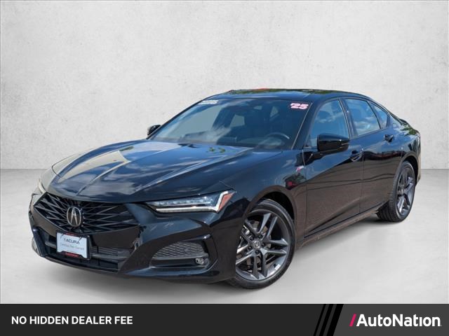 Majestic Black Pea 2025 Acura TLX Sedan All-Wheel Drive Automatic