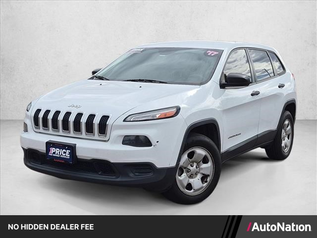 Bright White Clearcoat 2017 Jeep Cherokee SUV / Crossover Four-Wheel Drive 9-Speed Automatic