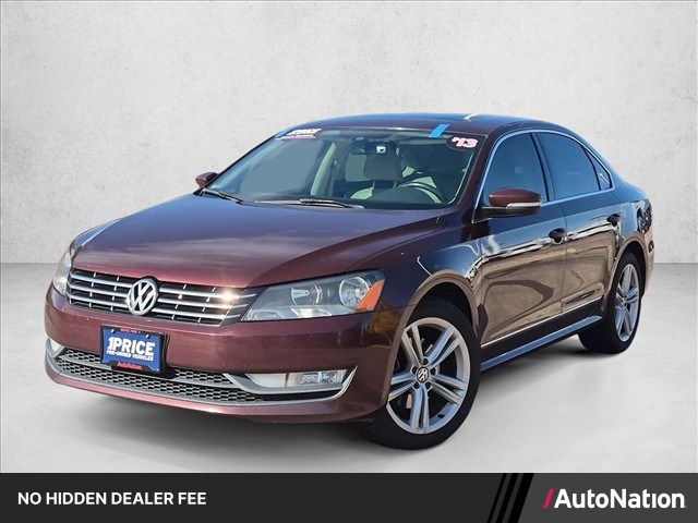 Opera Red Metallic 2013 Volkswagen Passat Sedan Front-Wheel Drive Automatic