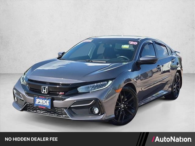 Gray (Modern Steel Metal) 2020 Honda Civic Sedan 6-Speed Manual