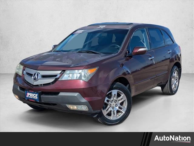 Dark Cherry Pearl 2008 Acura MDX SH-AWD with Technology Package SUV / Crossover All-Wheel Drive 5-Speed Automatic