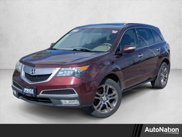 Dark Cherry Pearl 2012 Acura MDX SH-AWD SUV / Crossover All-Wheel Drive 5-Speed Automatic