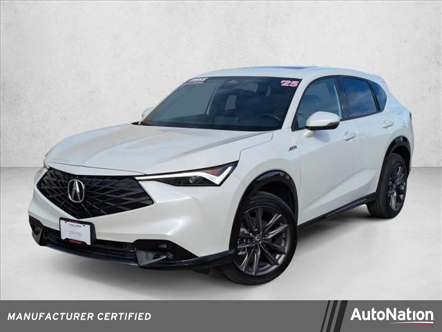 Gray (Platinum White Pea) 2025 Acura ADX SH-AWD with A-SPEC Package SUV / Crossover All-Wheel Drive Automatic
