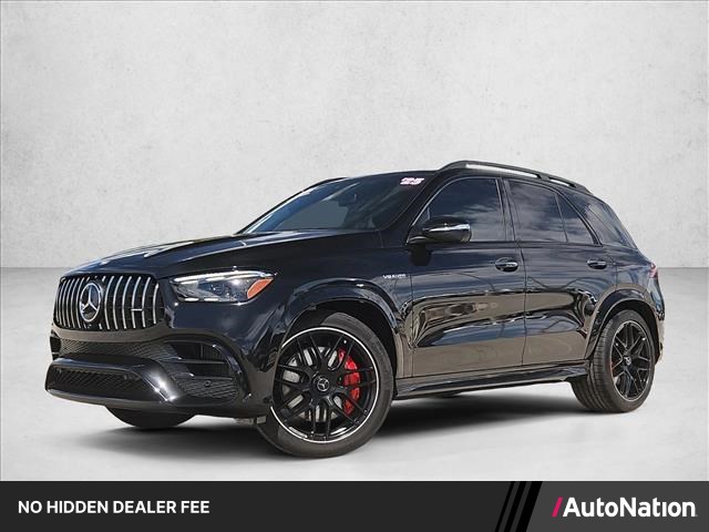 Obsidian Black Metallic 2025 Mercedes-Benz GLE SUV / Crossover All-Wheel Drive Automatic