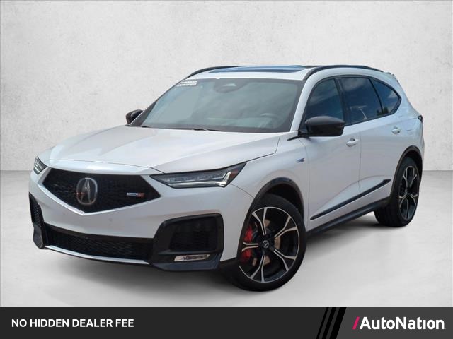 Gray (Platinum White Pea) 2026 Acura MDX SUV / Crossover All-Wheel Drive Automatic