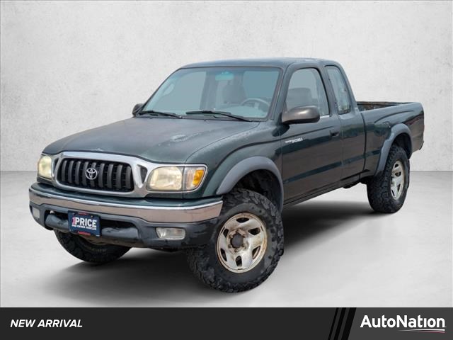 Green 2002 Toyota Tacoma Xtracab V6 4WD Pickup Truck Four-Wheel Drive Automatic