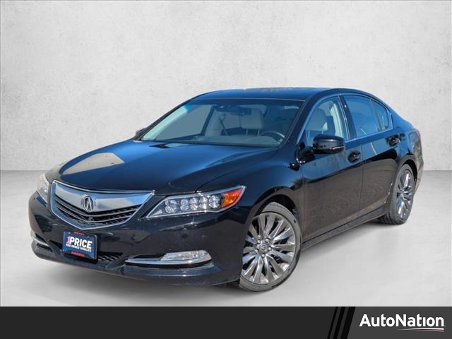 Black 2016 Acura RLX FWD with Advance Package Sedan Front-Wheel Drive 6-Speed Automatic