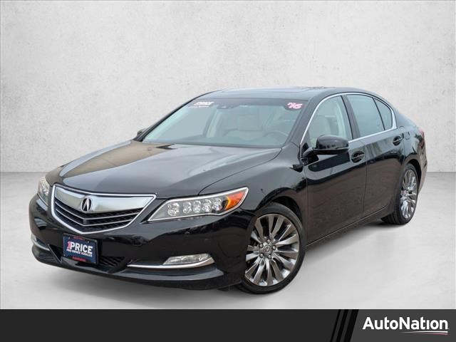 Black 2016 Acura RLX FWD with Advance Package Sedan Front-Wheel Drive 6-Speed Automatic