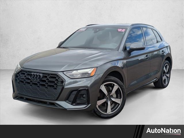 Gray 2022 Audi Q5 quattro Premium Plus S Line 45 TFSI SUV / Crossover All-Wheel Drive Automatic