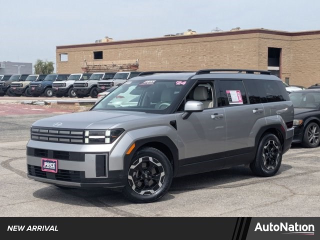 Shimmering Silver 2024 Hyundai Santa Fe SEL AWD SUV / Crossover All-Wheel Drive Automatic