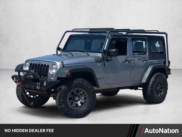 Billet Silver Metallic Clearcoat 2016 Jeep Wrangler SUV / Crossover Four-Wheel Drive 6-Speed Manual