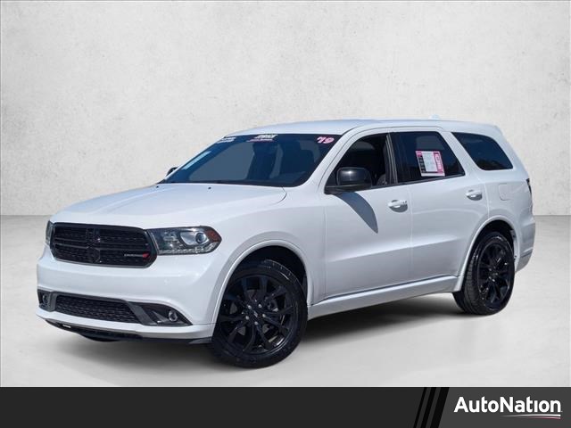 White Knuckle Clearcoat 2019 Dodge Durango SXT Plus AWD SUV / Crossover All-Wheel Drive 8-Speed Automatic