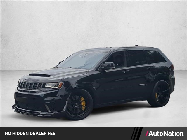Diamond Black Crystal Pearlcoat 2018 Jeep Grand Cherokee SUV / Crossover Four-Wheel Drive 8-Speed Automatic