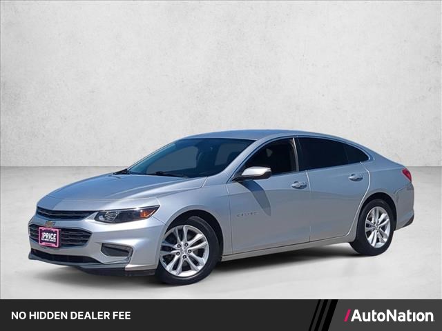 Silver Ice Metallic 2018 Chevrolet Malibu Sedan Front-Wheel Drive 6-Speed Automatic