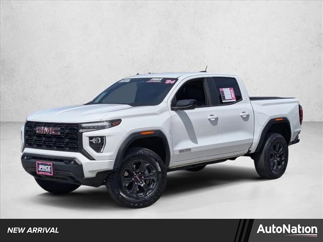 Summit White 2024 GMC Canyon Elevation Crew Cab RWD Pickup Truck 4X2 8-Speed Automatic