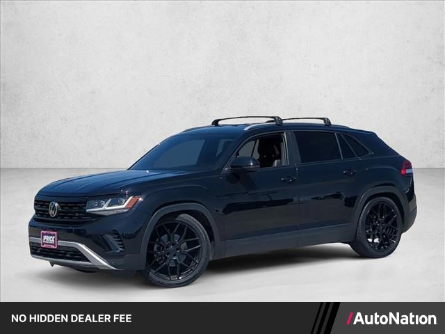 Deep Black Pearl 2020 Volkswagen Atlas Cross Sport SUV / Crossover Front-Wheel Drive 8-Speed Automatic