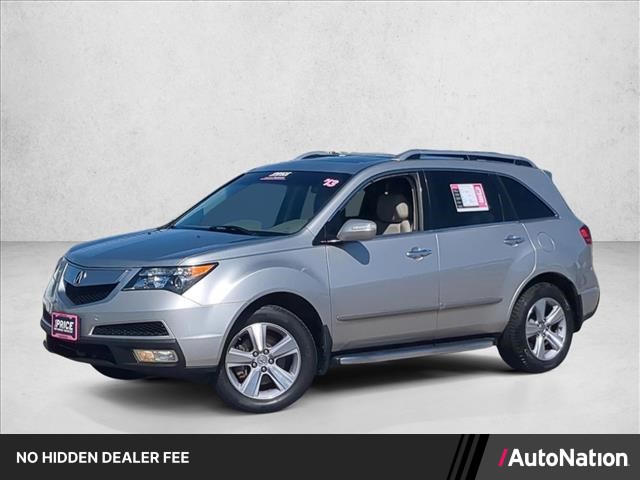 Silver/Gray 2013 Acura MDX SUV / Crossover All-Wheel Drive 5-Speed Automatic
